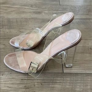 Tony Bianco Kiki Heel, Size 9, Clear - Used w/ Box
